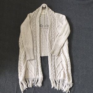 Anthropologie “Angel of the North” sweater